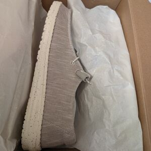 Hey Dude Women's Shoes in Light Gray